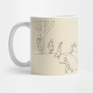 Jumping into the Unknown Mug